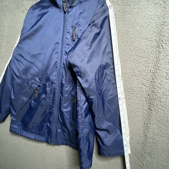 Vintage Y2K NIKE Fleece Lined Full Zip Jacket Mens Medium Shacket Cyber - Picture 7 of 16